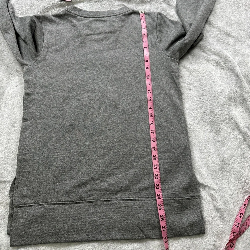 NWT Ladies‎ Texas Rangers Top Sweat Shirt MLB Gray Women's Small Soft Fleece - Picture 8 of 11